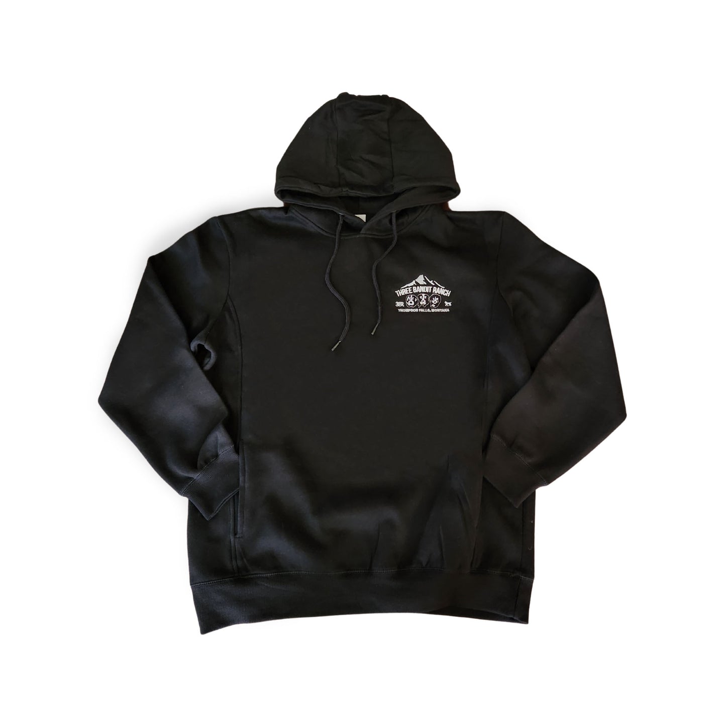 Three Bandit Ranch Logo Sweatshirt - Black