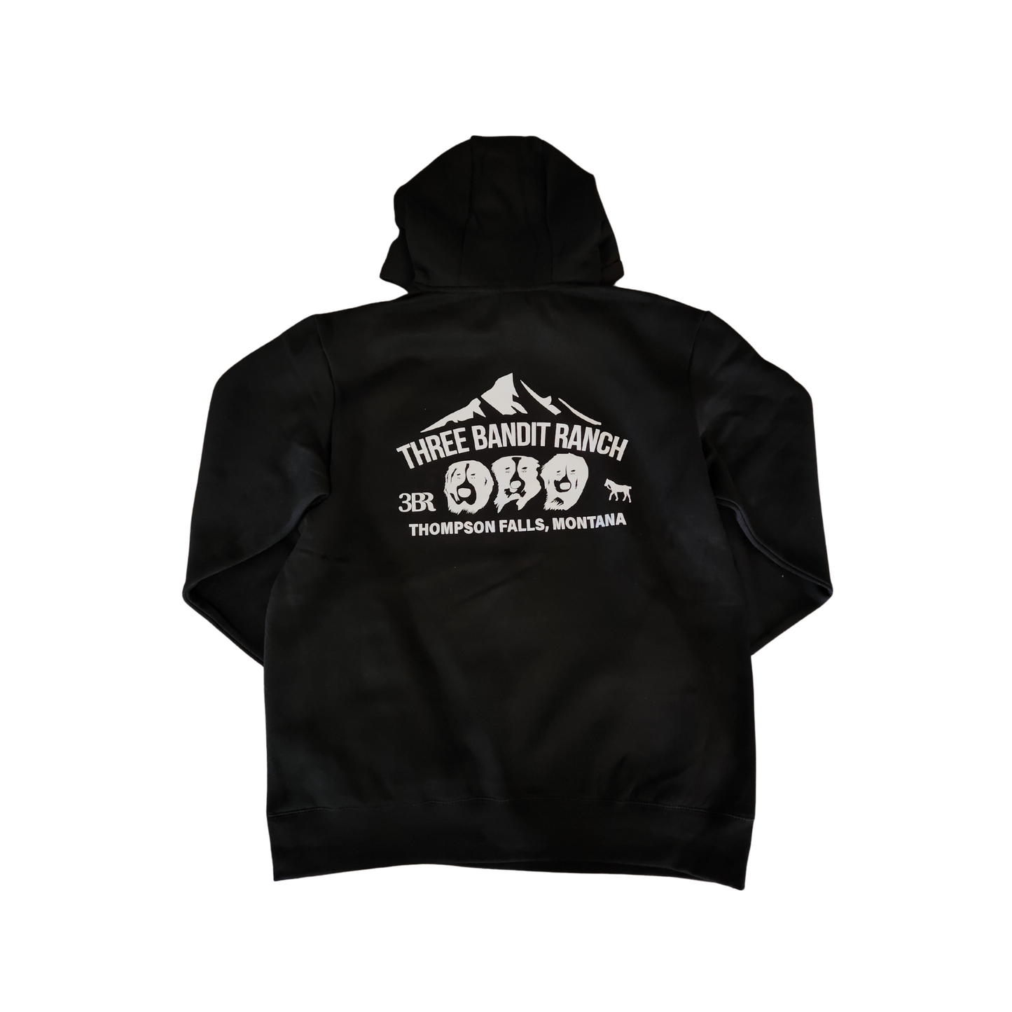 Three Bandit Ranch Logo Sweatshirt - Black